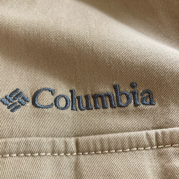 Columbia Mens Tummil Pines Field Jacket Khaki Like New Sz L - Picture 2 of 4